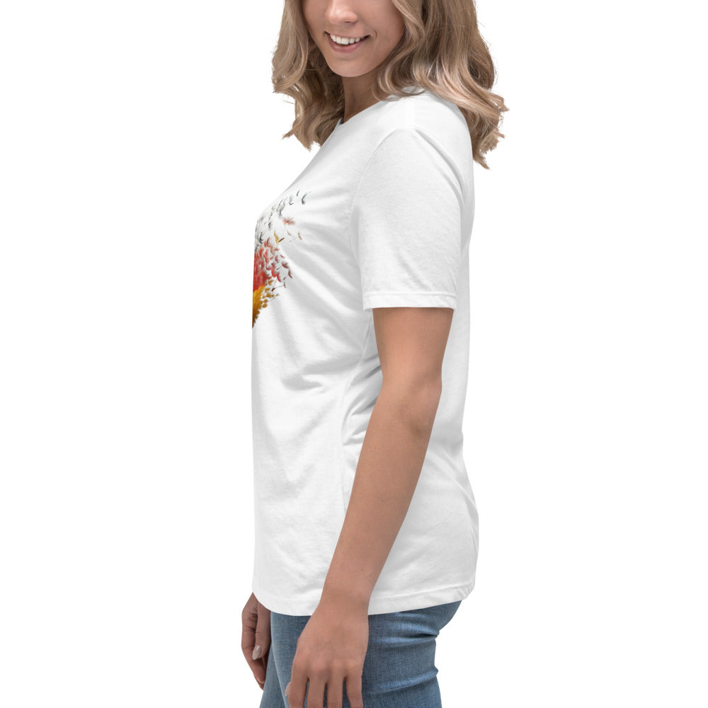 Lockeres Damen-T-Shirt mit Motiv BRD