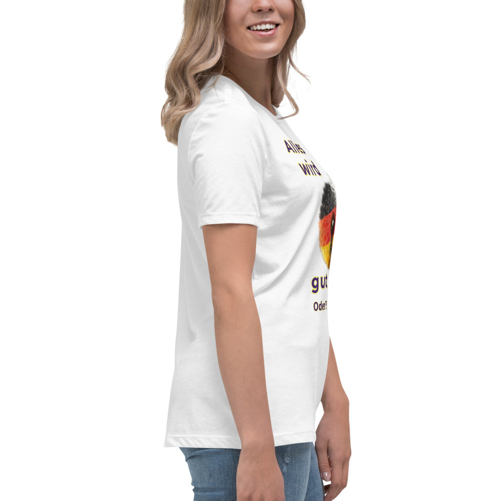 Lockeres Damen-T-Shirt mit Motiv BRD