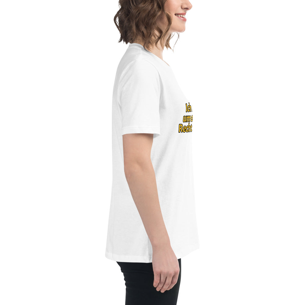 Women's Relaxed T-Shirt, Leben