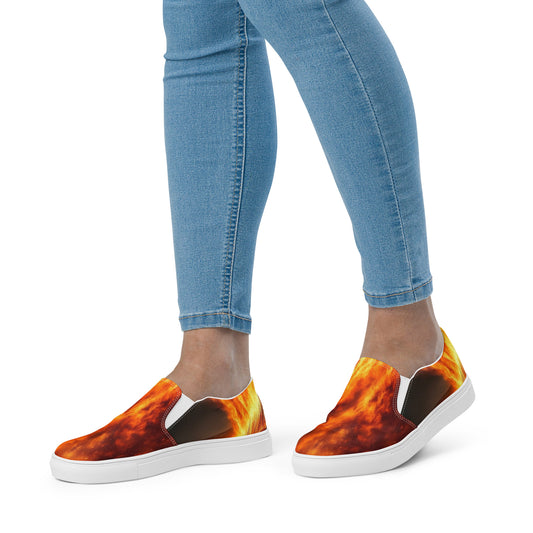 Women’s slip-on canvas shoes