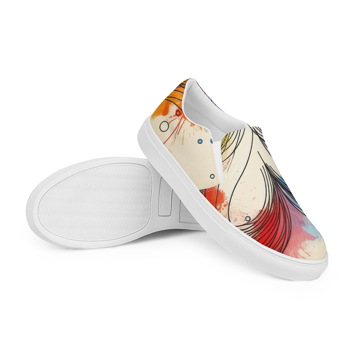 Women’s slip-on canvas shoes