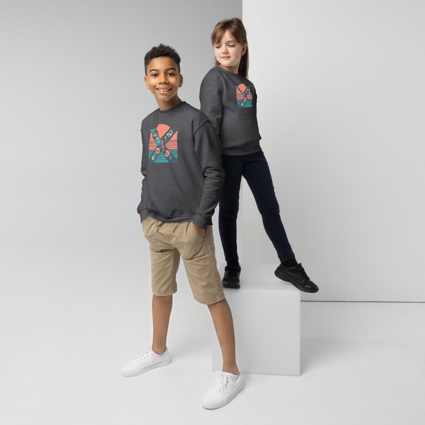 Youth crewneck sweatshirt