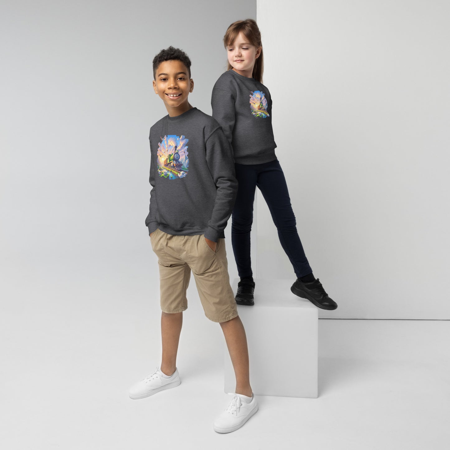Youth crewneck sweatshirt