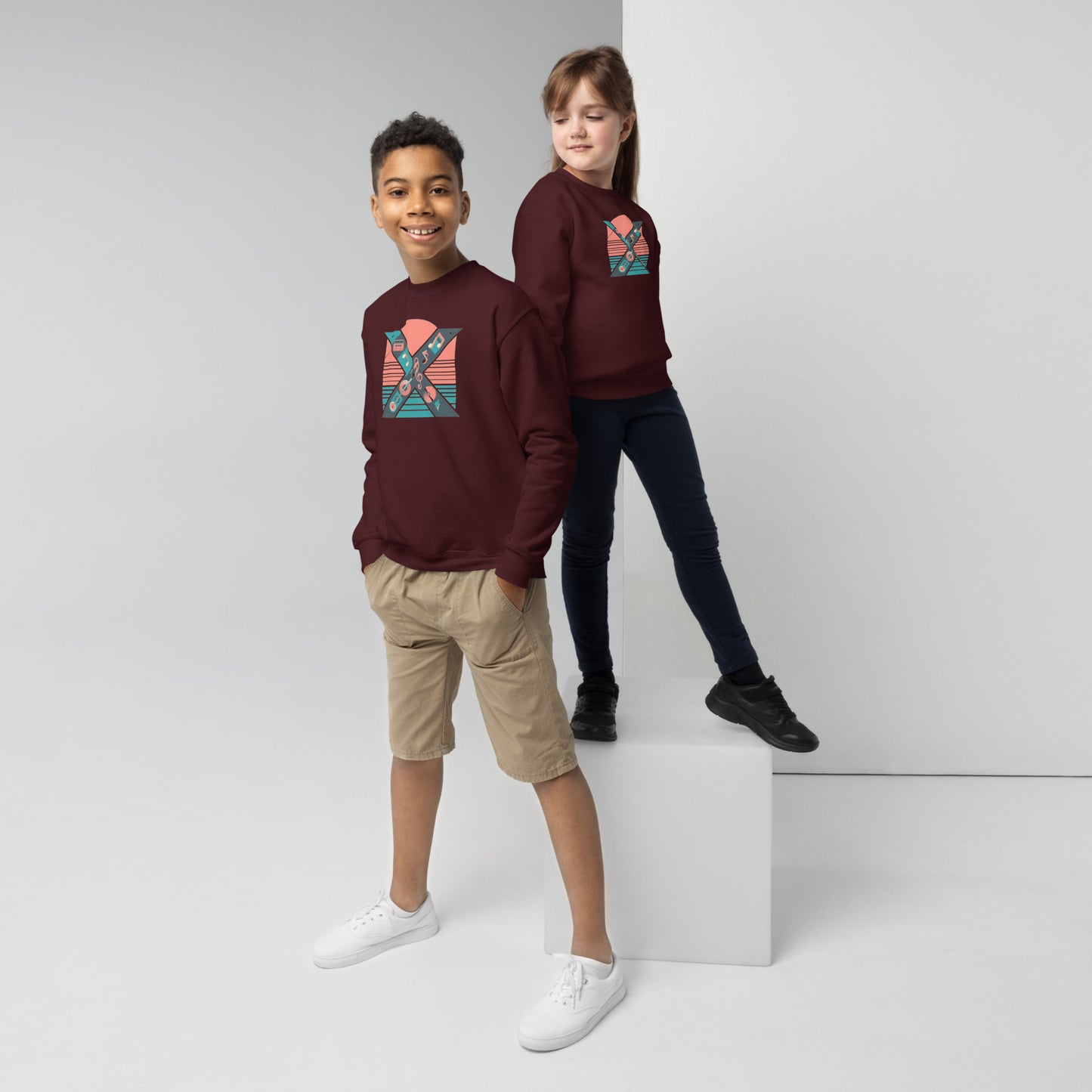 Youth crewneck sweatshirt