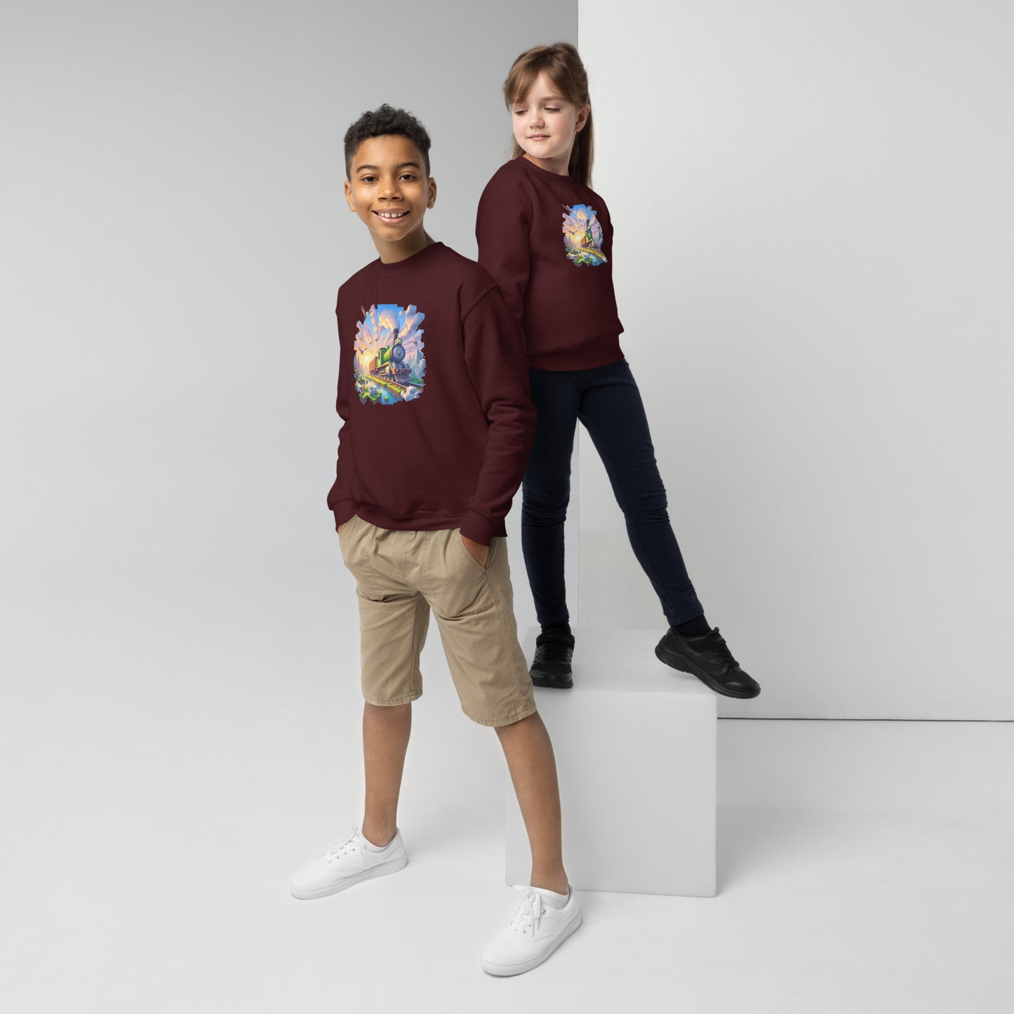 Youth crewneck sweatshirt