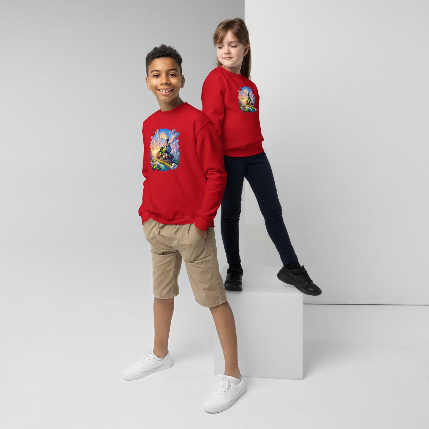 Youth crewneck sweatshirt