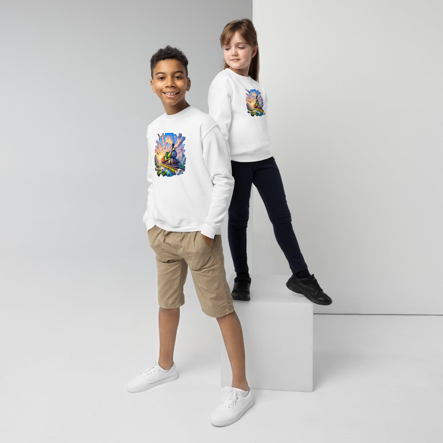Youth crewneck sweatshirt