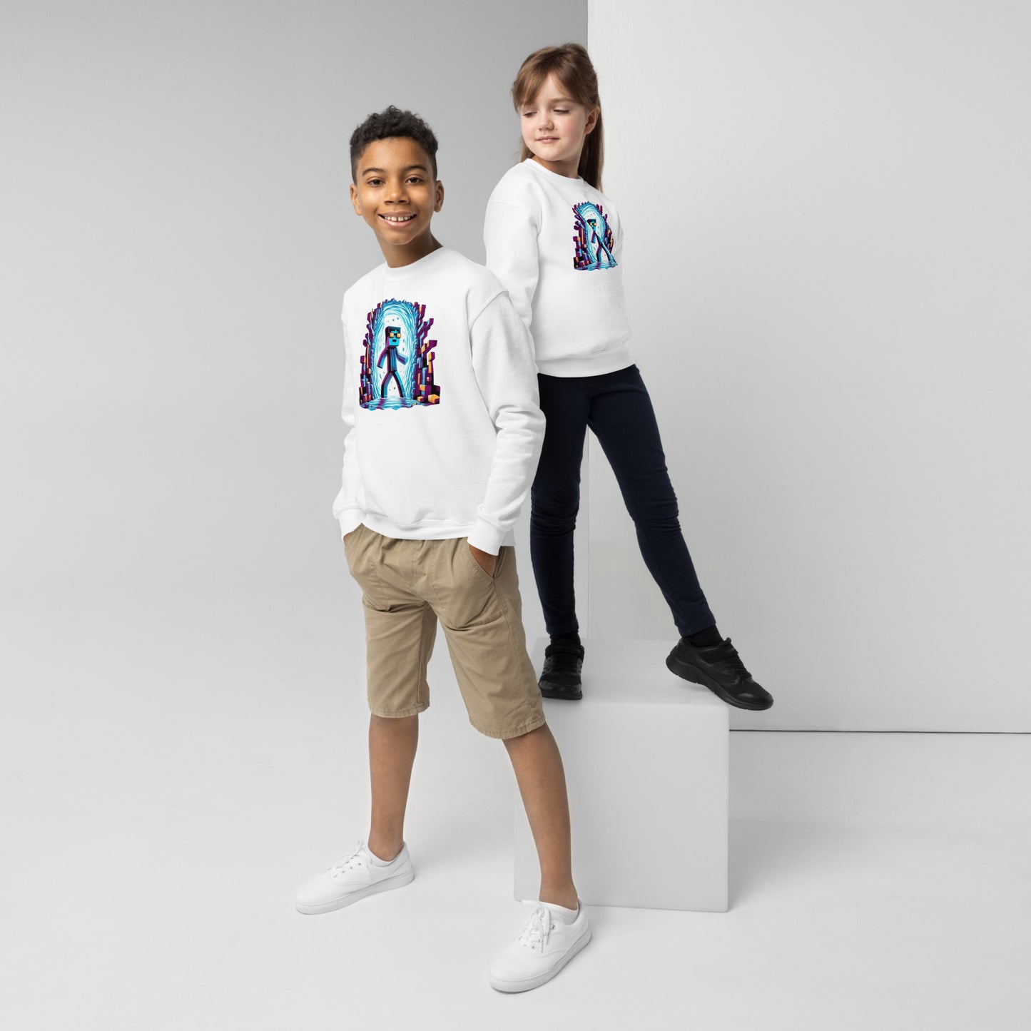 Youth crewneck sweatshirt