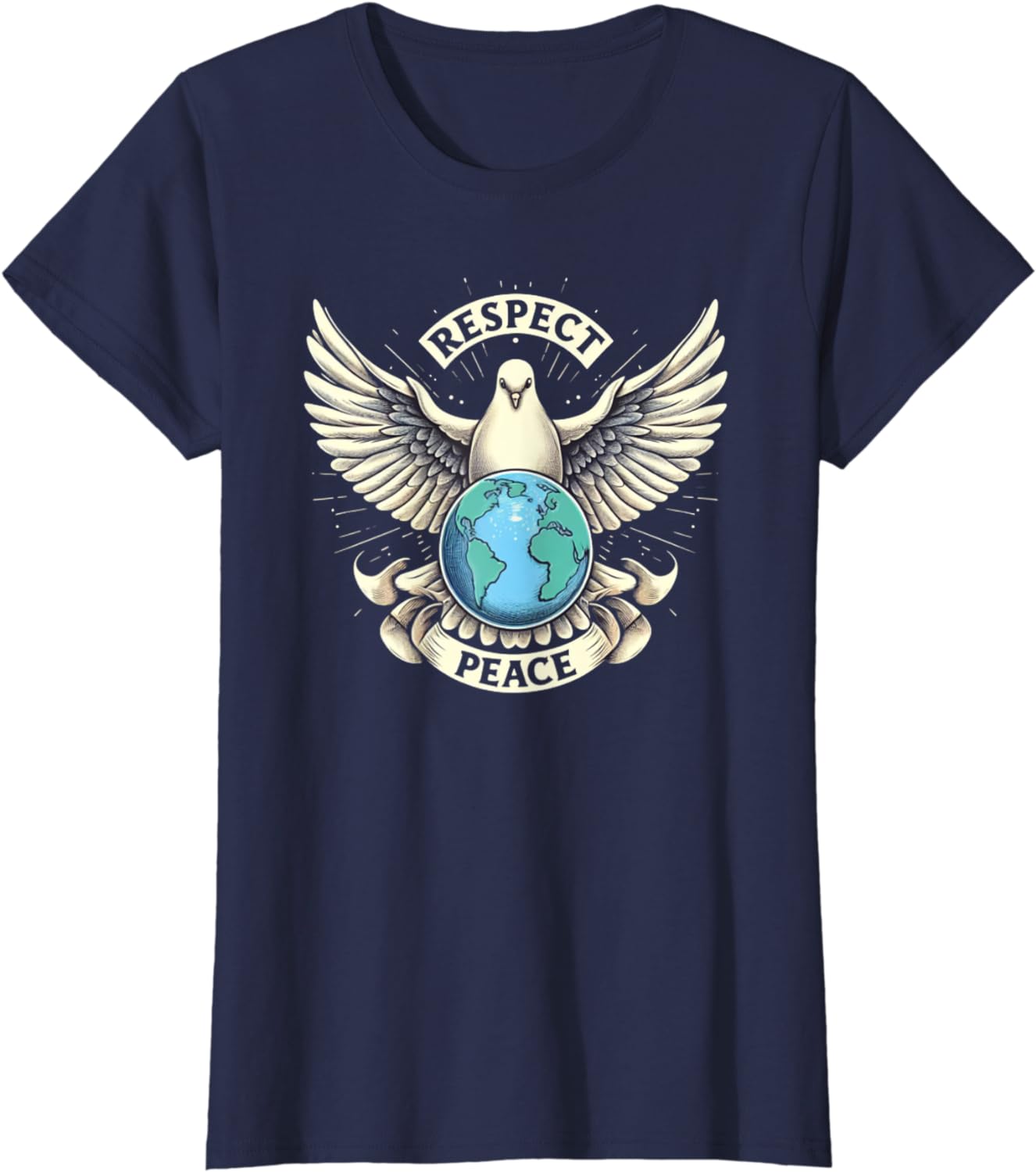 Respekt und Frieden auf der Erde T-Shirt