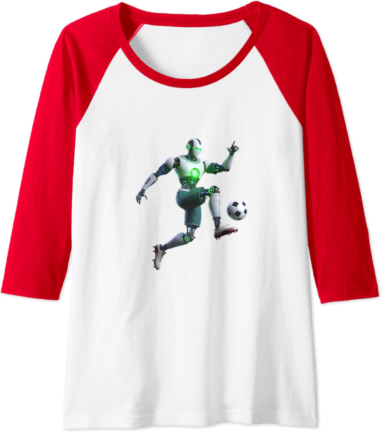 Football Raglan, black