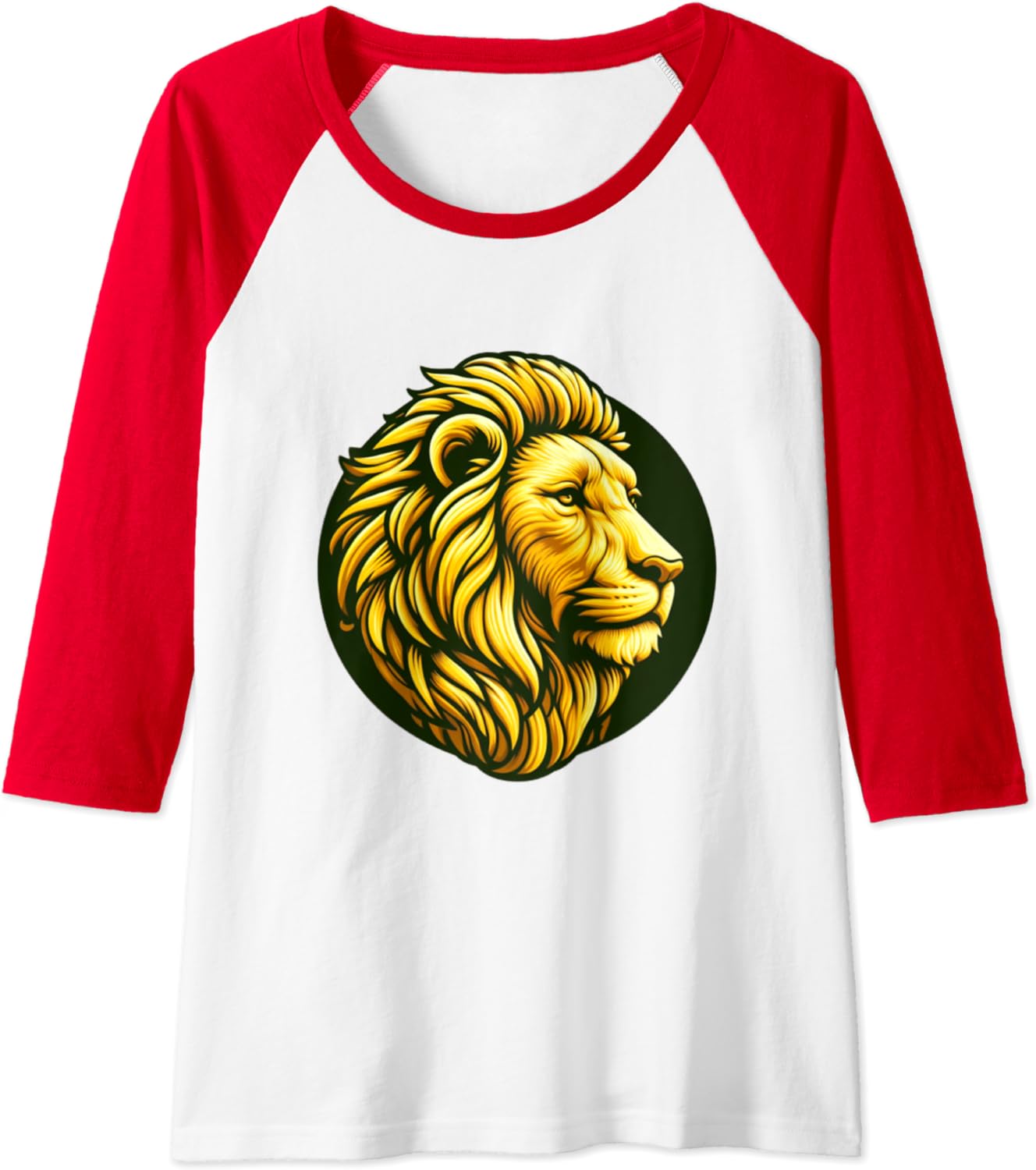 Stolzer Löwe Raglan