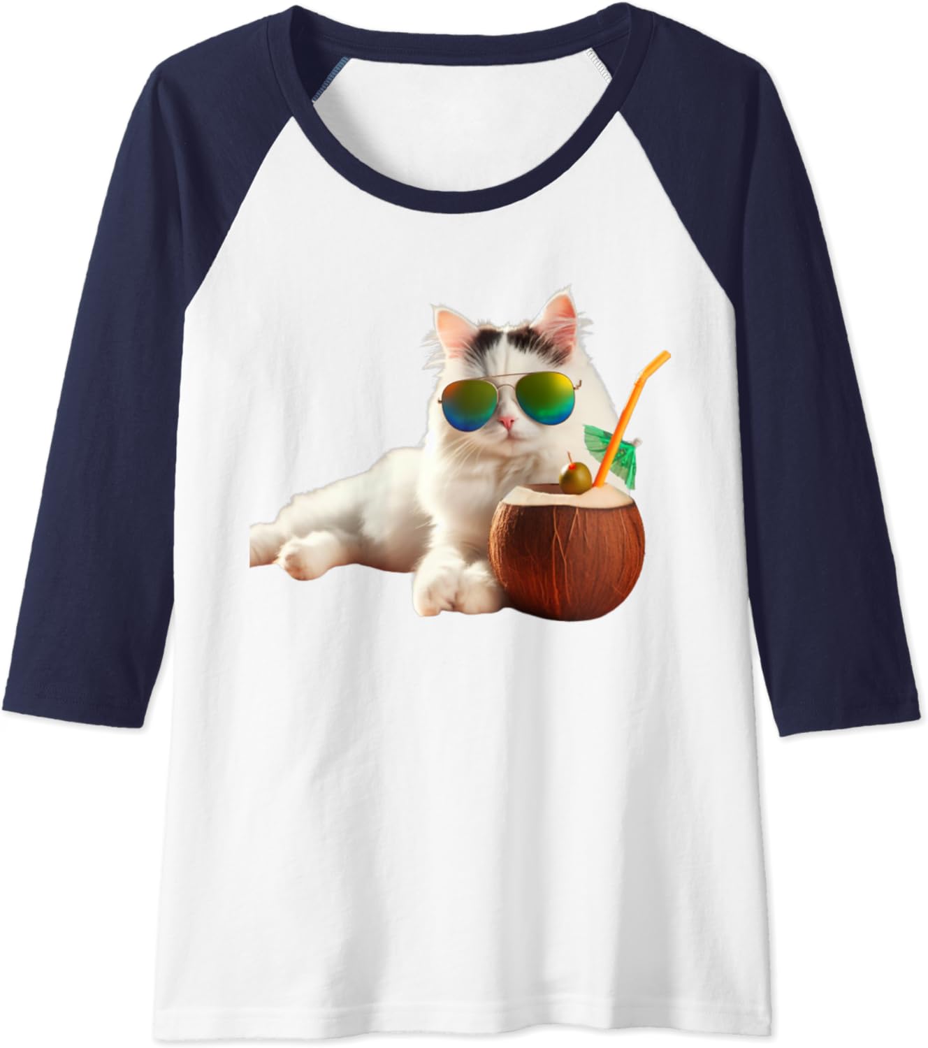 Coole Katze Raglan