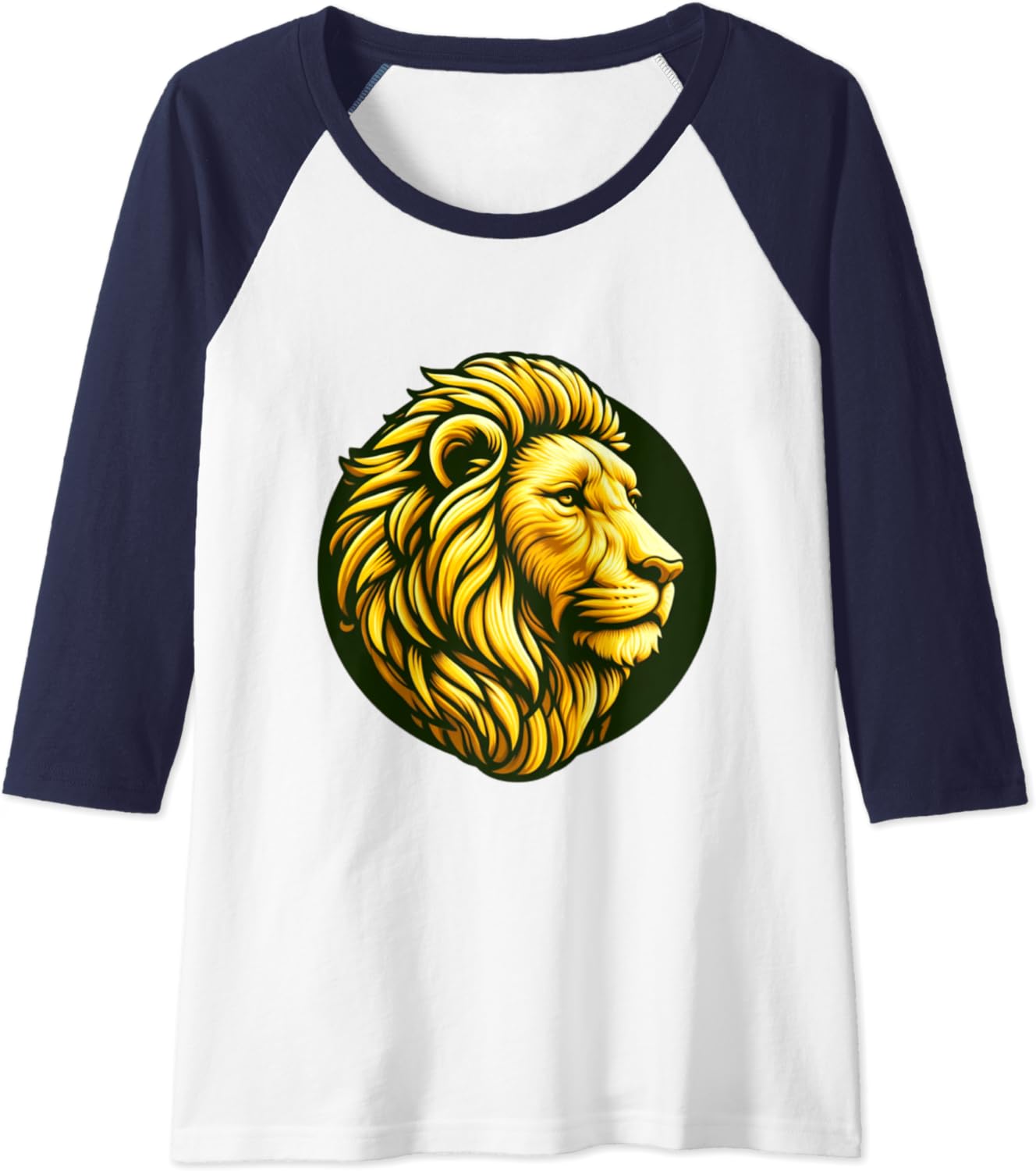 Stolzer Löwe Raglan