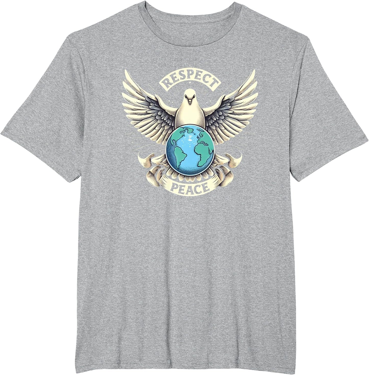 Respekt und Frieden auf der Erde T-Shirt