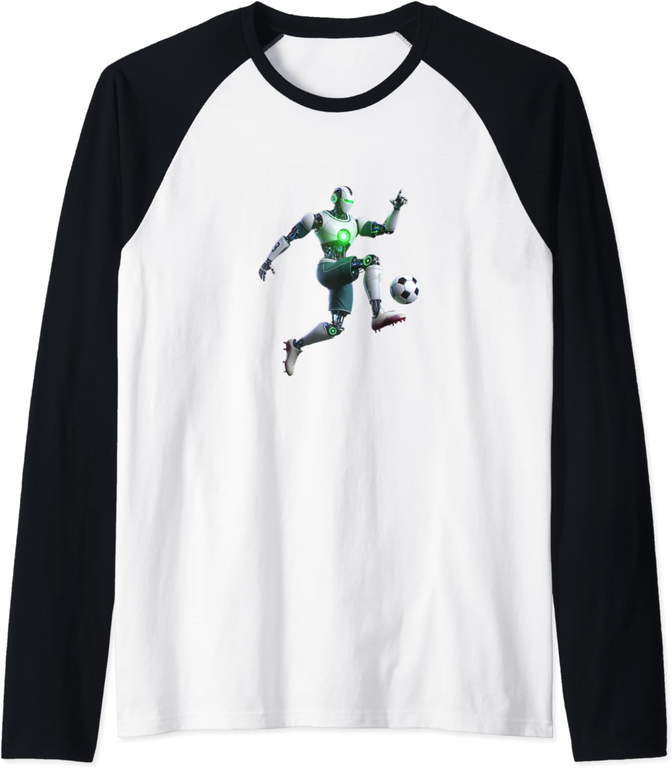 Football Raglan, black