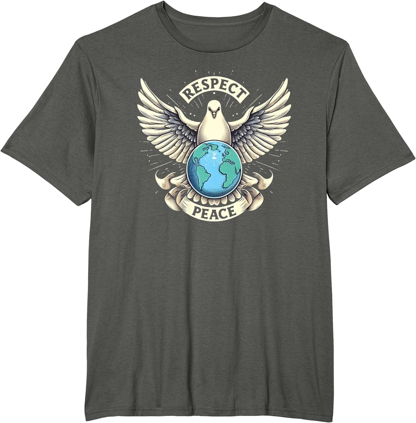 Respekt und Frieden auf der Erde T-Shirt