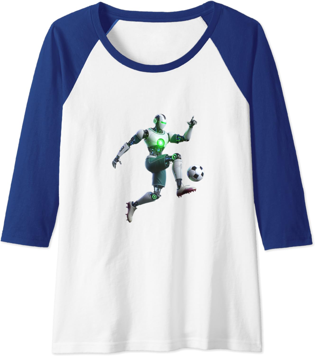 Football Raglan, black