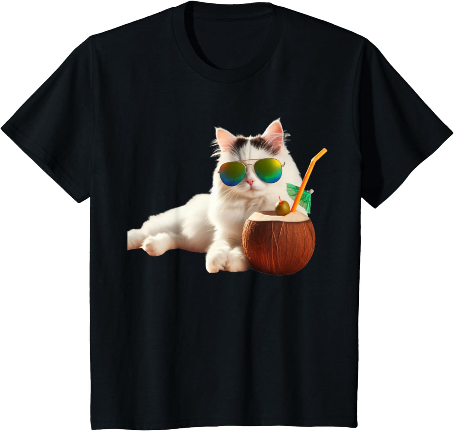 Cool Cat T-Shirt, black