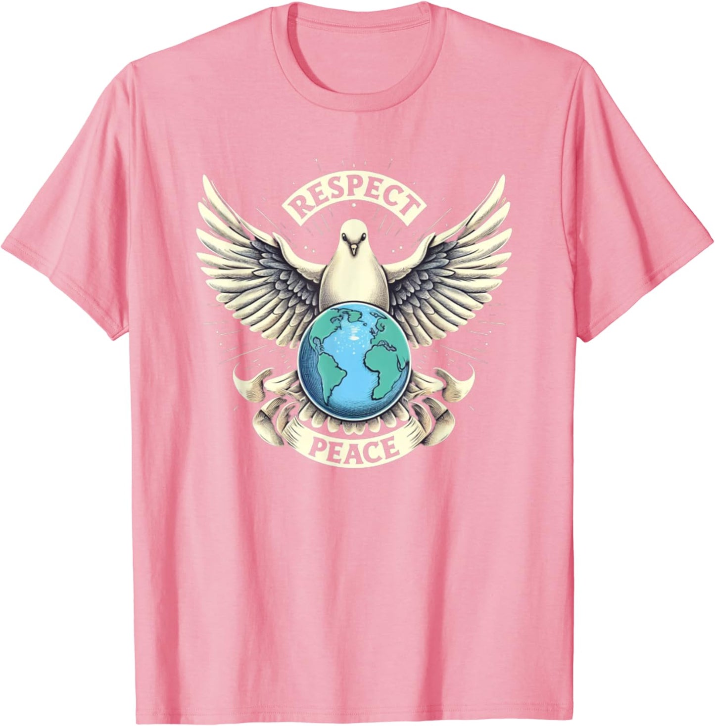 Respekt und Frieden auf der Erde T-Shirt