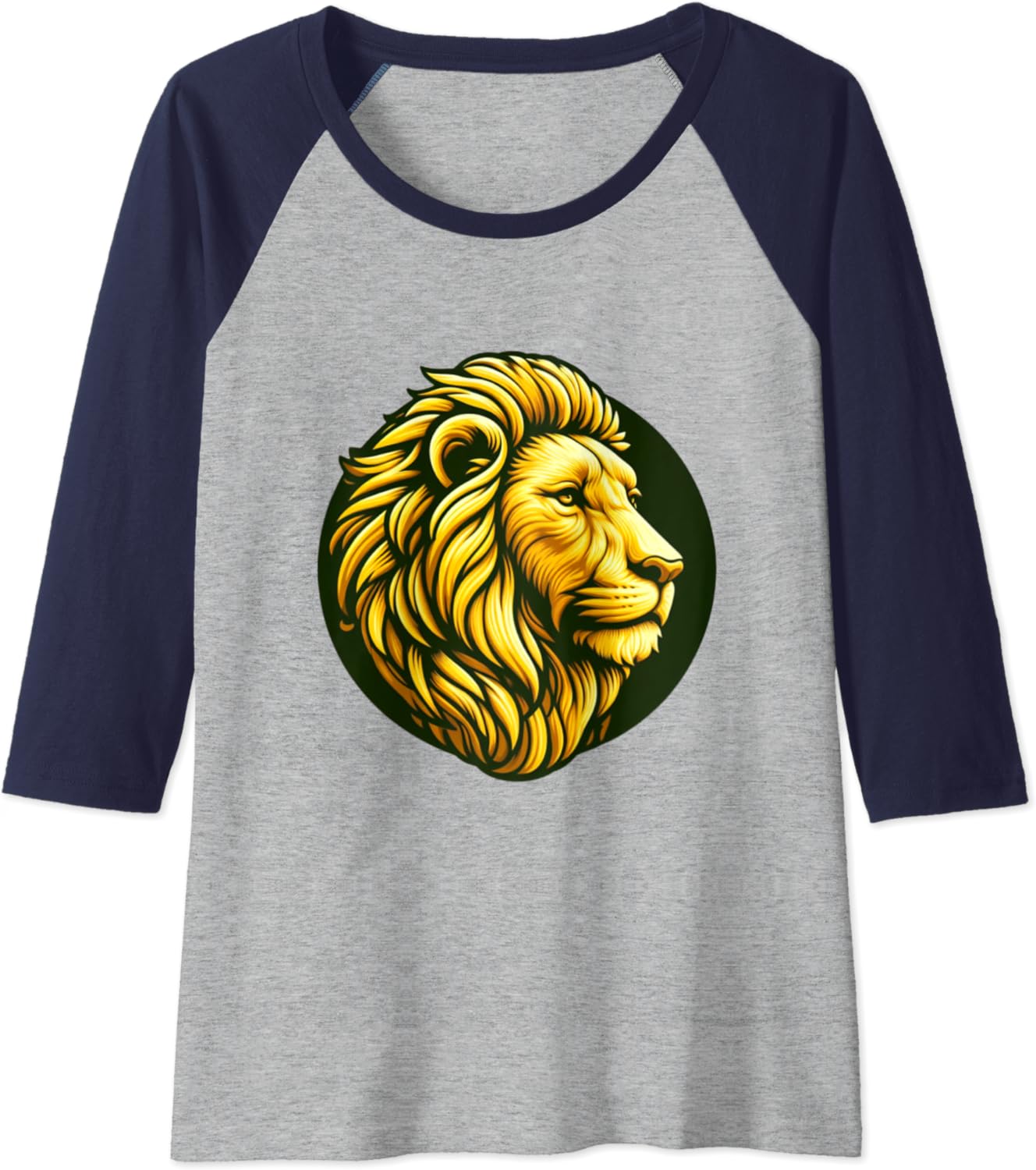 Stolzer Löwe Raglan
