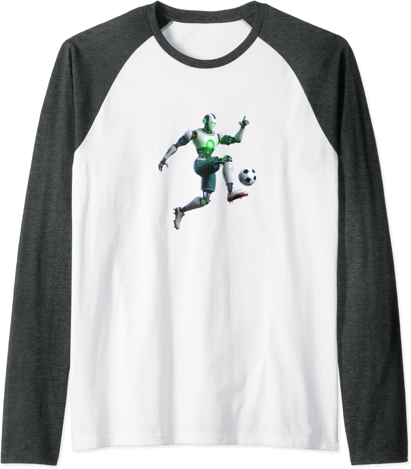 Football Raglan, black