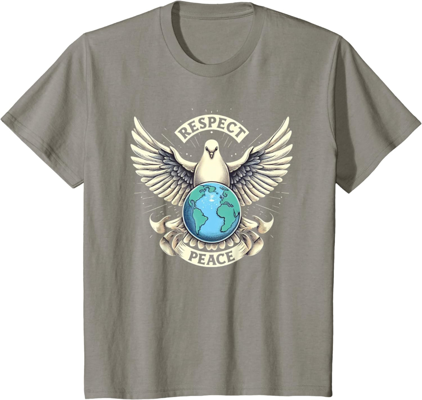 Respekt und Frieden auf der Erde T-Shirt
