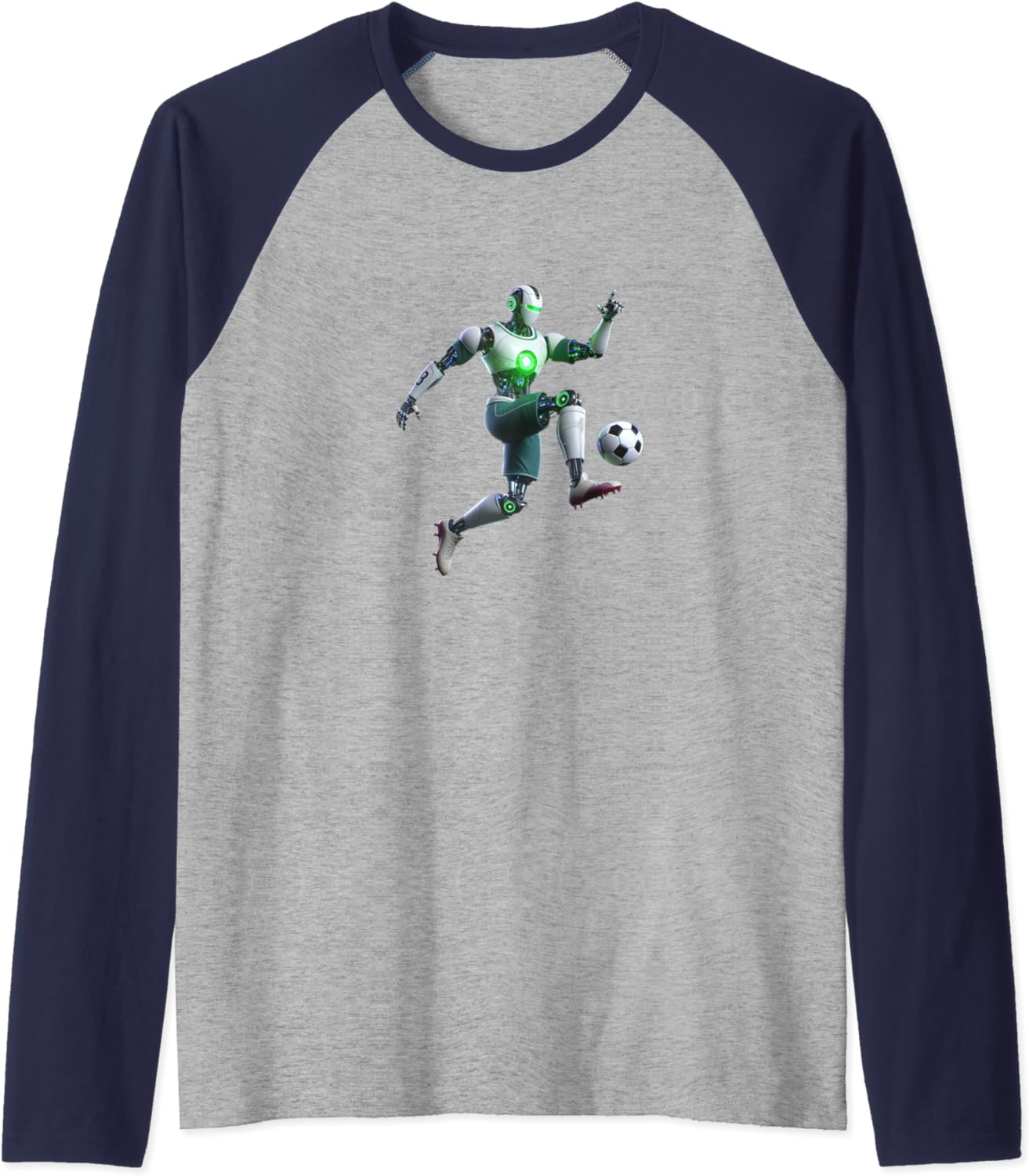 Football Raglan, black