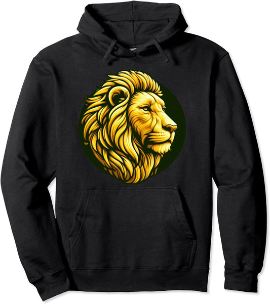 Stolzer Löwe Pullover Hoodie