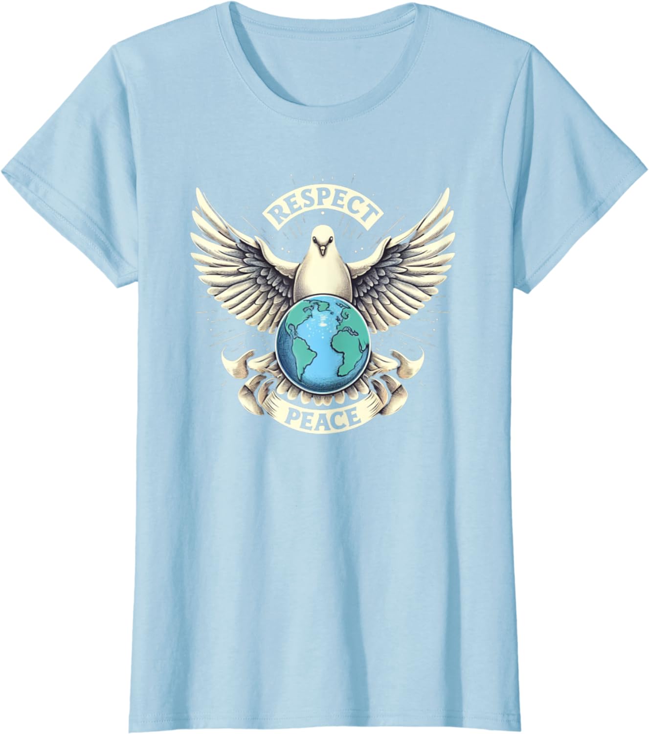 Respekt und Frieden auf der Erde T-Shirt