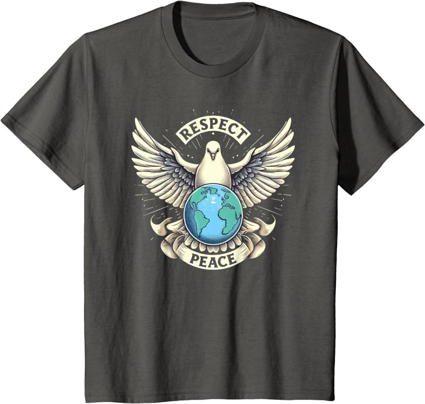 Respekt und Frieden auf der Erde T-Shirt