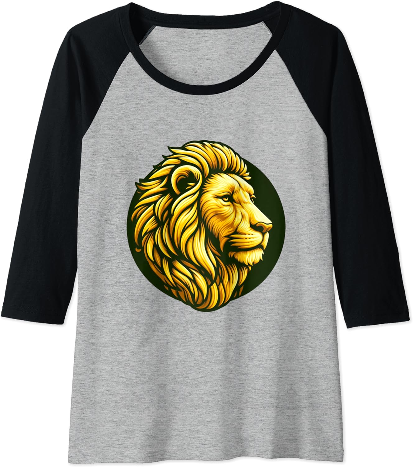 Stolzer Löwe Raglan