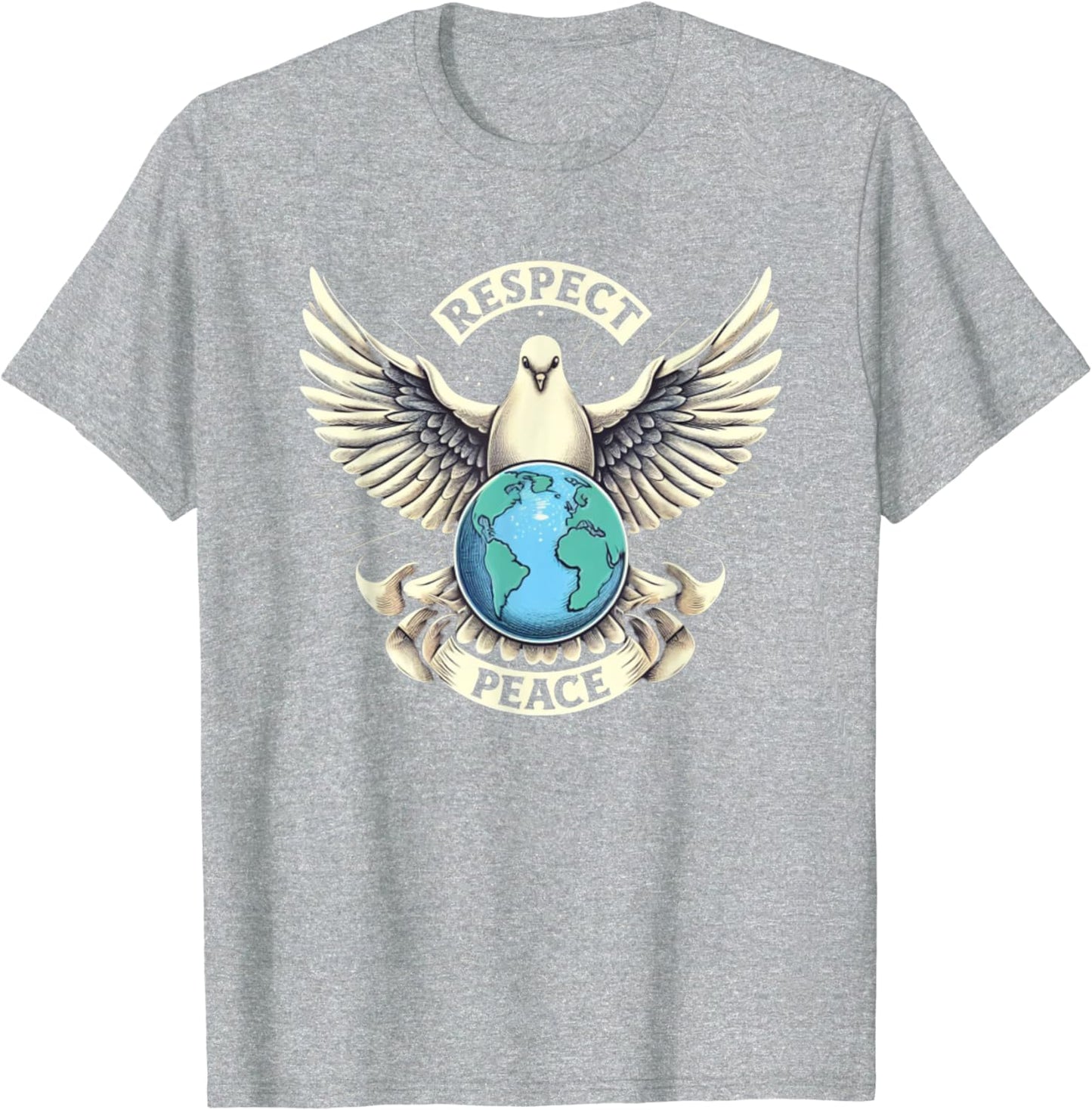 Respekt und Frieden auf der Erde T-Shirt